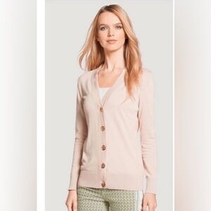 Tory Burch Light Pink Cardigan Sweater